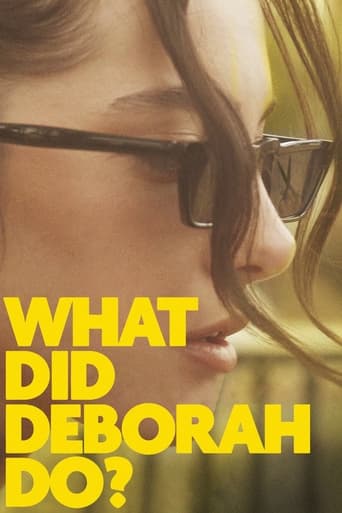 What Did Deborah Do? Poster