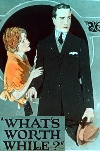What's Worth While? Poster