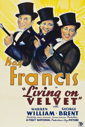 Living on Velvet Poster
