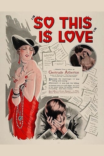 So This Is Love Poster