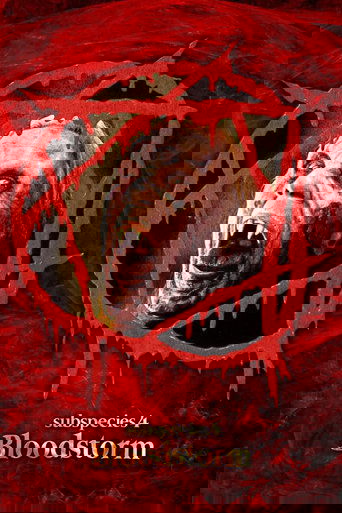 Subspecies 4: Bloodstorm Poster