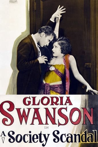 A Society Scandal Poster