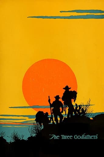 The Three Godfathers Poster