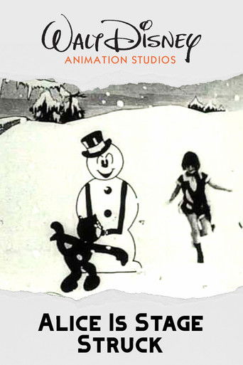 Alice Gets Stage Struck Poster