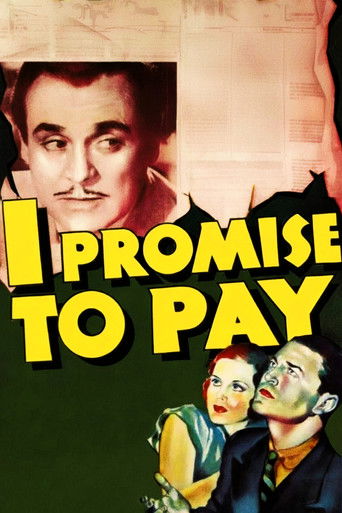 I Promise to Pay Poster