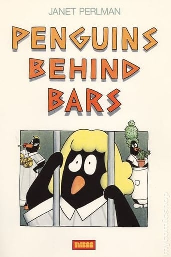 Penguins Behind Bars Poster