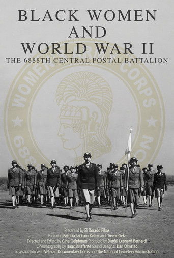 Black Women and World War II: The 6888th Central Postal Directory Battalion Poster