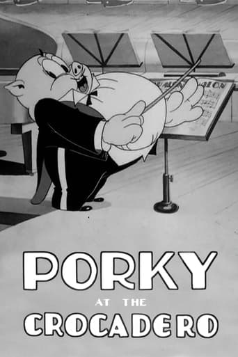 Porky at the Crocadero Poster