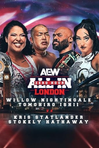 AEW All In 2024: London - Zero Hour Poster