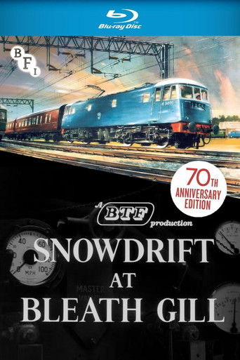 Snowdrift at Bleath Gill Poster