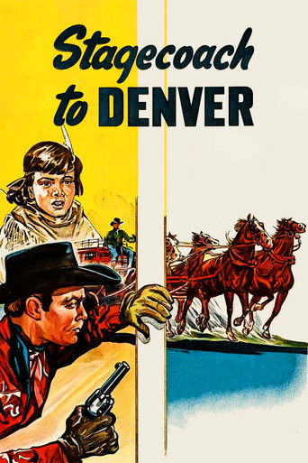Stagecoach to Denver Poster