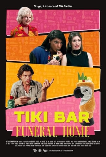 Tiki Bar Funeral Home Poster
