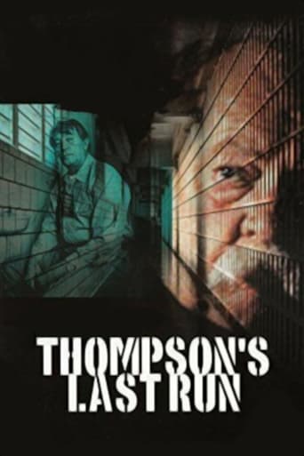 Thompson's Last Run Poster