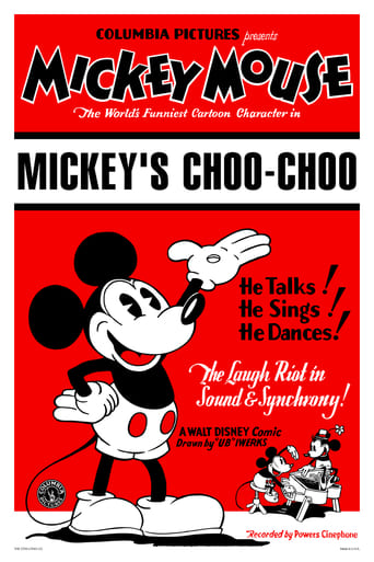 Mickey's Choo-Choo Poster
