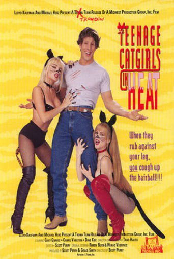 Teenage Catgirls In Heat Poster