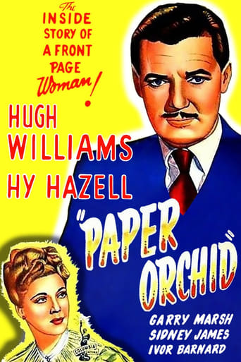 Paper Orchid Poster