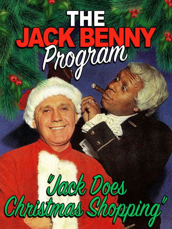 Jack Benny Christmas Shopping Show Poster