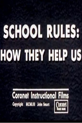 School Rules: How They Help Us Poster