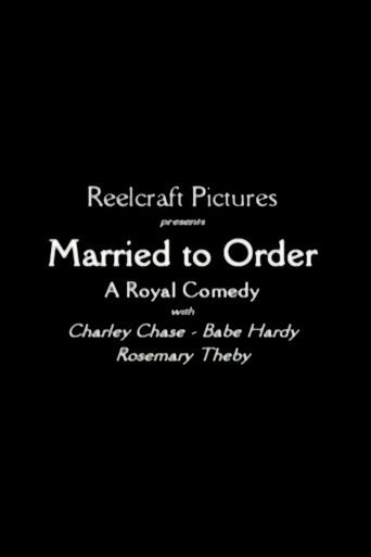 Married to Order Poster
