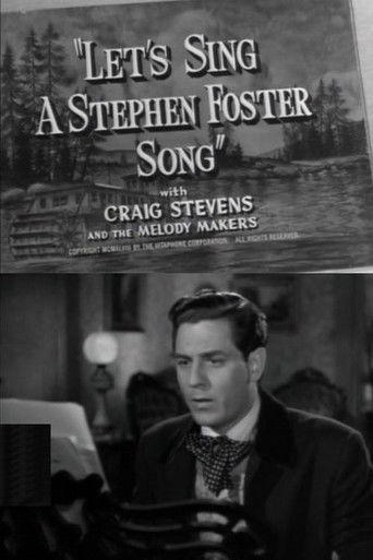 Let's Sing a Stephen Foster Song Poster