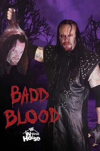 WWE Badd Blood: In Your House Poster