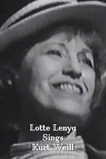 Lotte Lenya Sings Kurt Weill